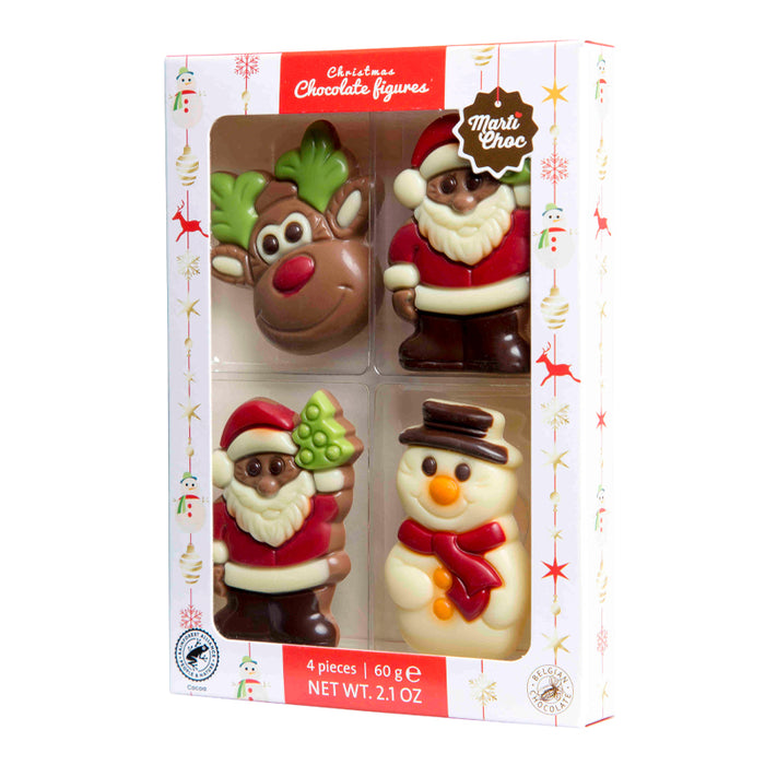 Soggetti natalizi di cioccolato 60g
