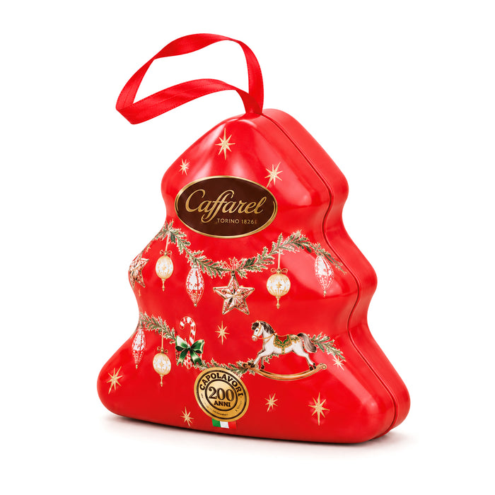 Albero di Natale in Latta con Cioccolatini 50g