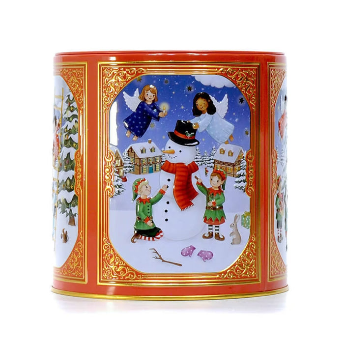 Tamburello "Heavenly Christmas" con cioccolatini