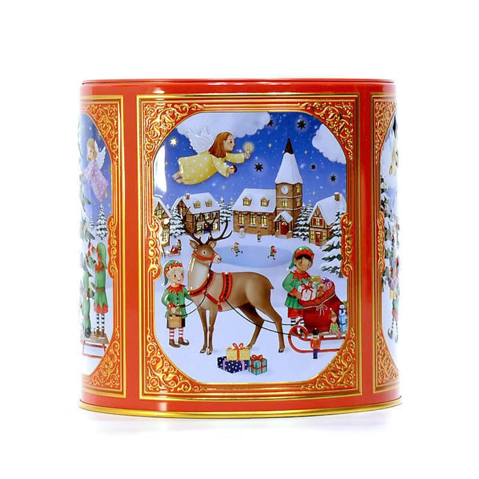 Tamburello "Heavenly Christmas" con cioccolatini