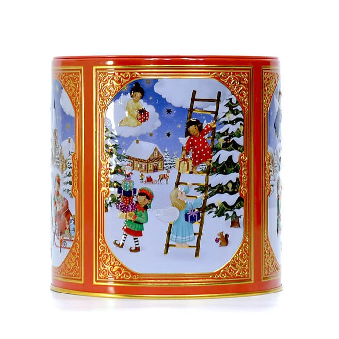 Tamburello "Heavenly Christmas" con cioccolatini