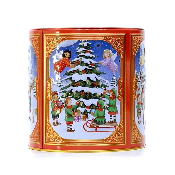 Tamburello "Heavenly Christmas" con cioccolatini