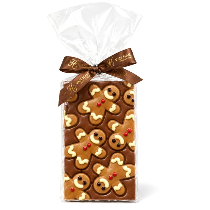 Tavoletta decorata "Gingerbread" 150g