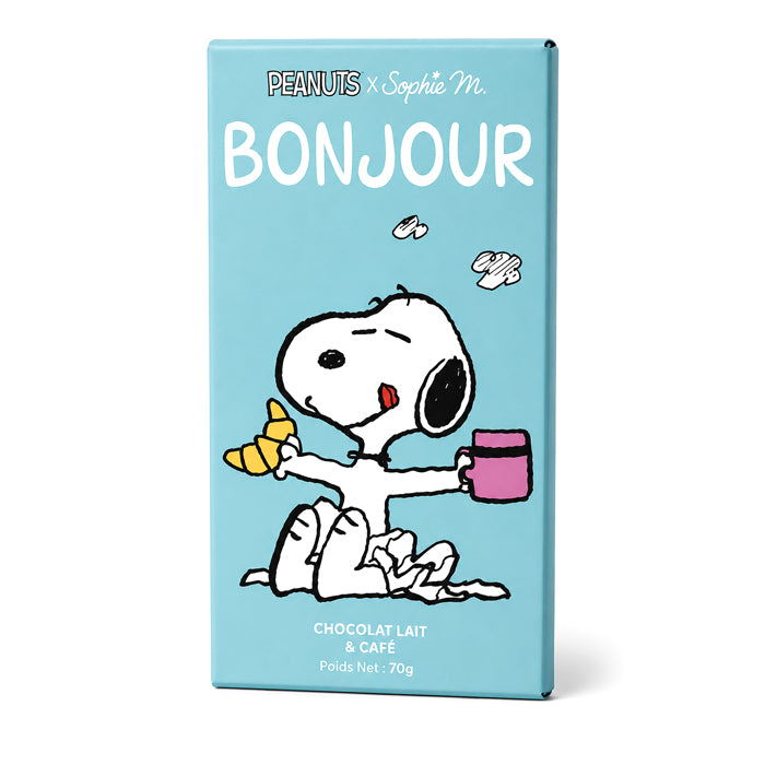 Tavoletta "Snoopy" Latte e Caffè 70g