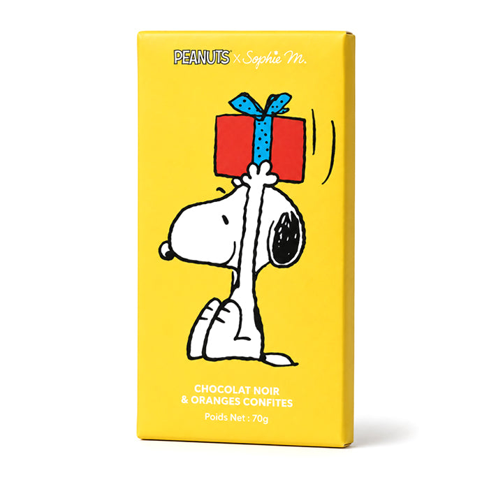 Tavoletta "Snoopy" Fondente all'Arancia 70g