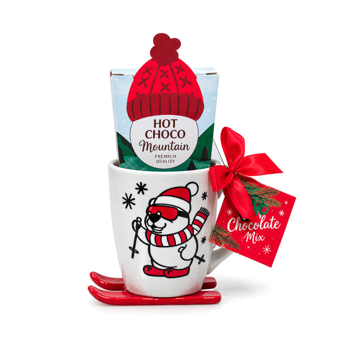 Mug Natalizia con Sci & Cioccolata Calda 20g