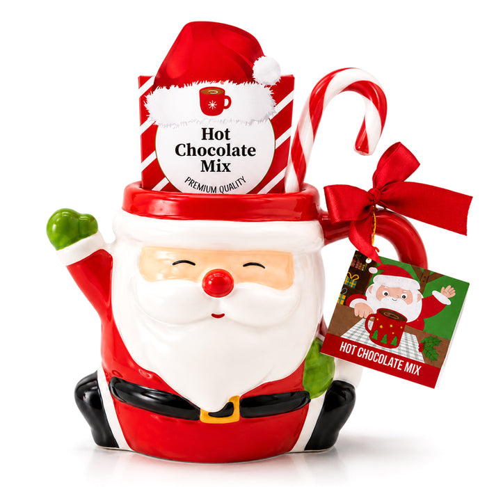 Mug “Babbo Natale” con Cioccolata Calda