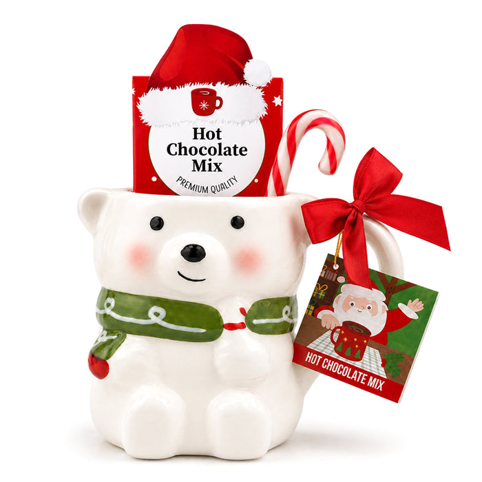 Mug “Polar Bear” con Cioccolata Calda