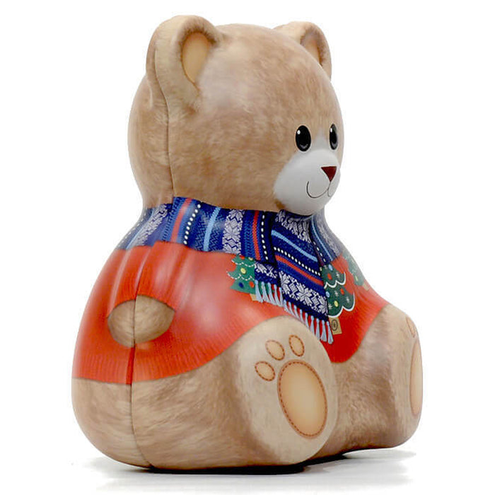 Christmas Teddy Bear con cioccolatini