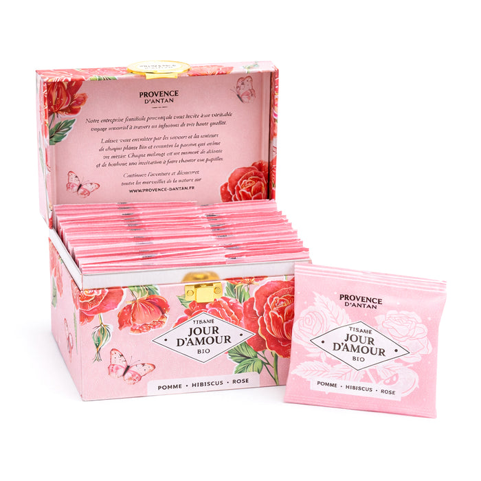 Cofanetto di Tisane “Jour d’Amour” Latta 20 filtri