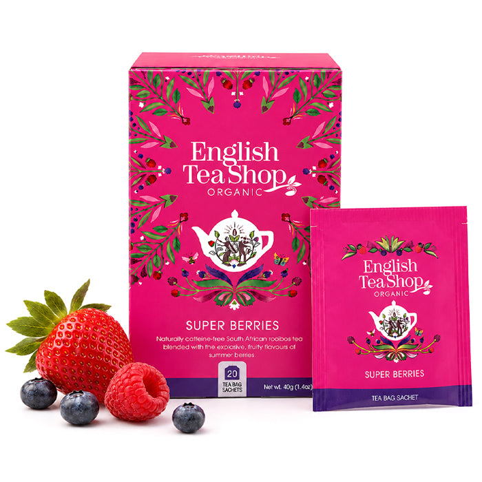 Organic 'Super Berries' herbal tea