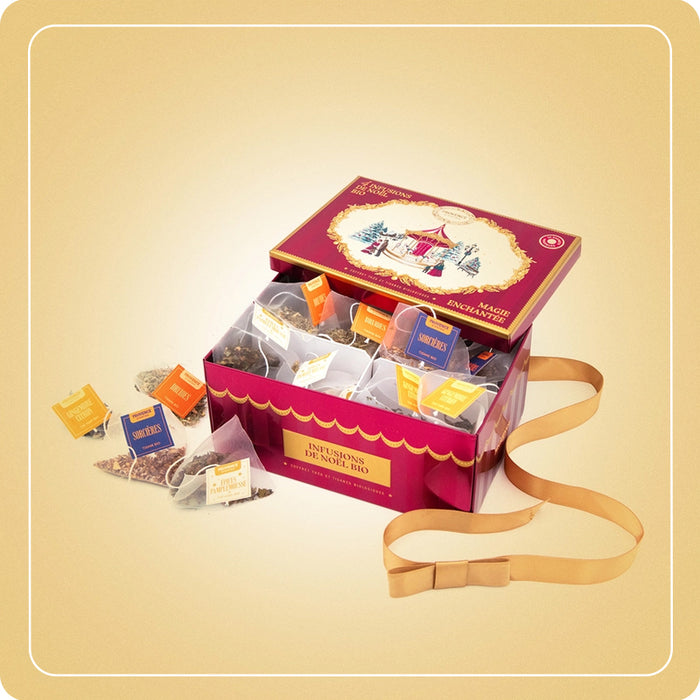 Confezione regalo Tè e Tisane “Magia Incantata” Latta 40 filtri