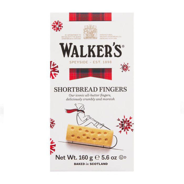 Festive Shortbread Fingers 160g