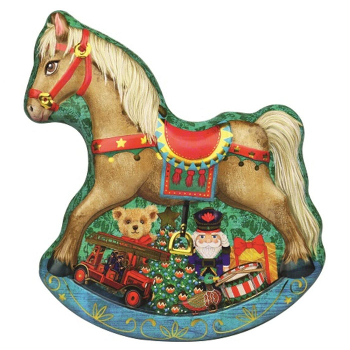 Cavallo a Dondolo con Cioccolatini 129g (azzurro)