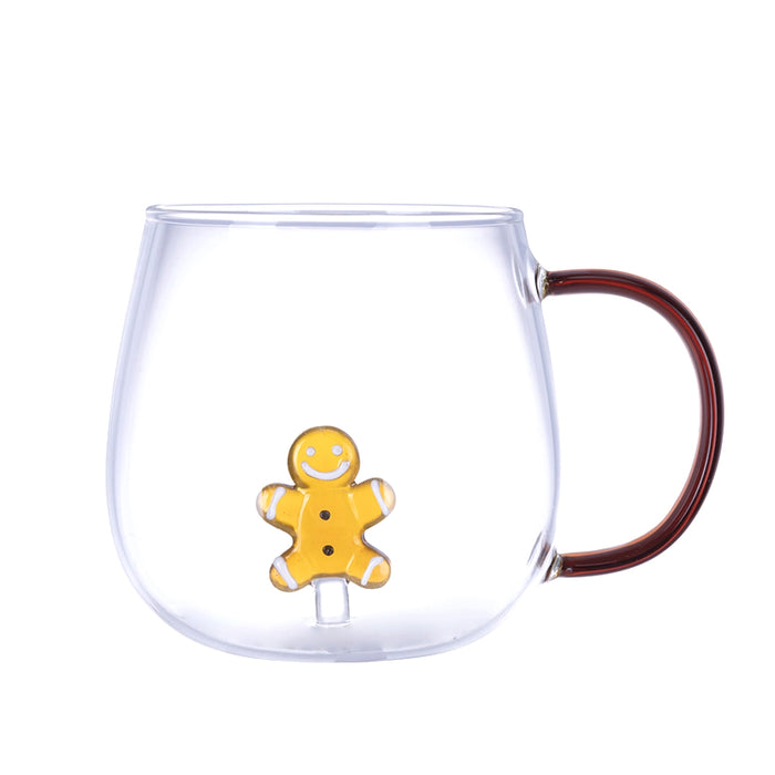 Mug “Ginger Joy” in vetro borosilicato