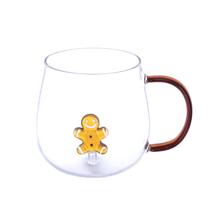 Mug “Ginger Joy” in vetro borosilicato