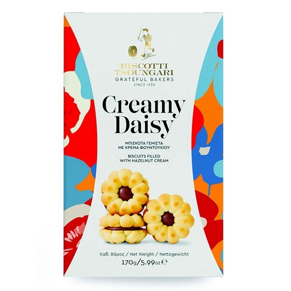Biscuits filled with hazelnut "Daisy Hazelnut" 170g