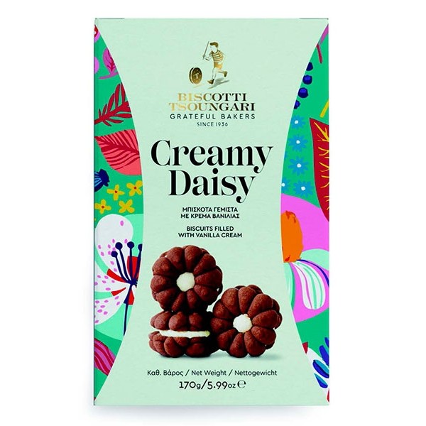 Biscuits filled with Vanilla "Daisy Vanilla" 170g