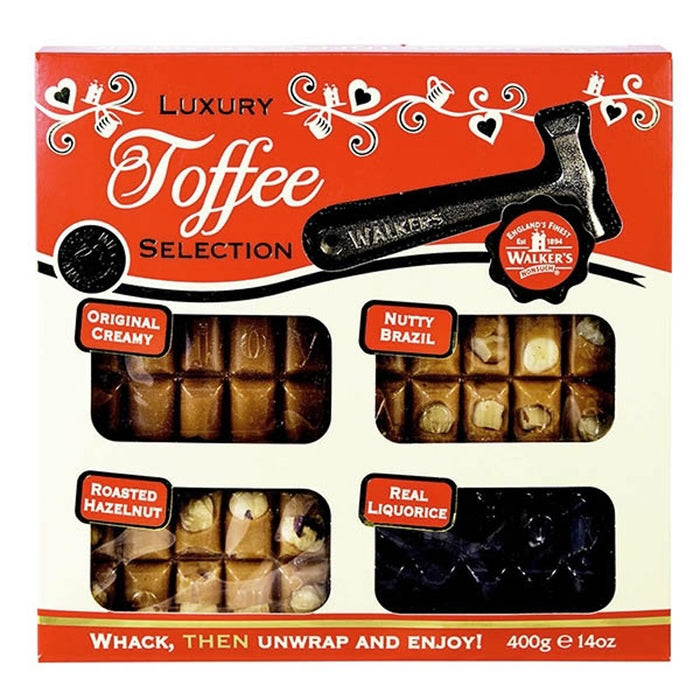 Toffee selection with hammer 400g