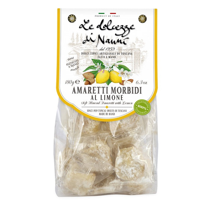 Soft Amaretti with Lemon 180g