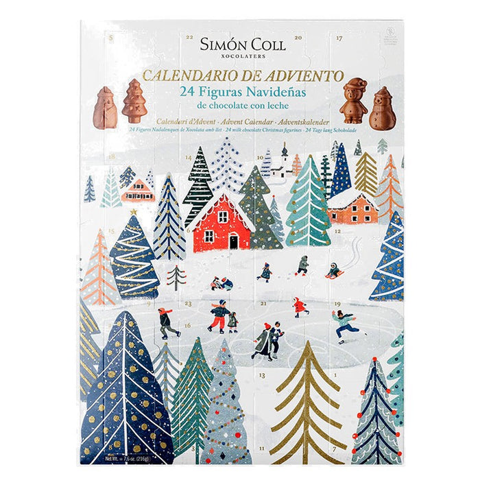 Advent Calendar 'Skating' with Chocolates 216g