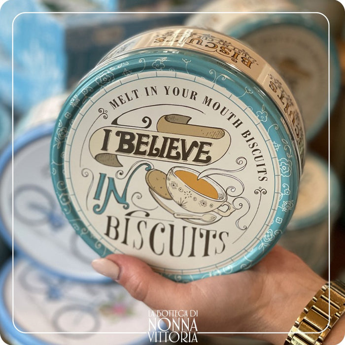 Confezione di biscotti 'I believe in biscuits' 150g