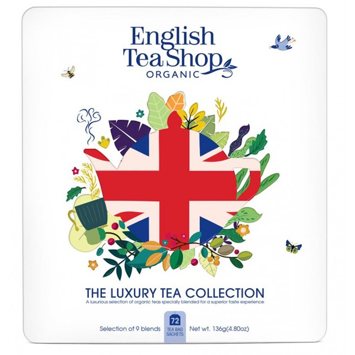 Luxury Tea Collection 'Union Jack' BIO 72 filters