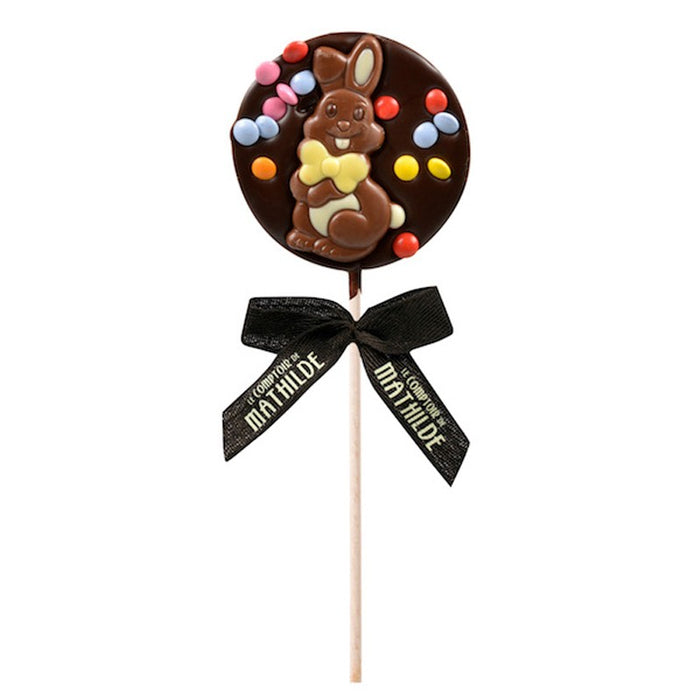Lollipop of Dark Chocolate 'Easter' 50g