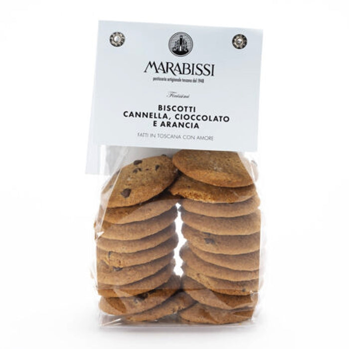 Artisan biscuits with Cinnamon, Chocolate and Orange 200g