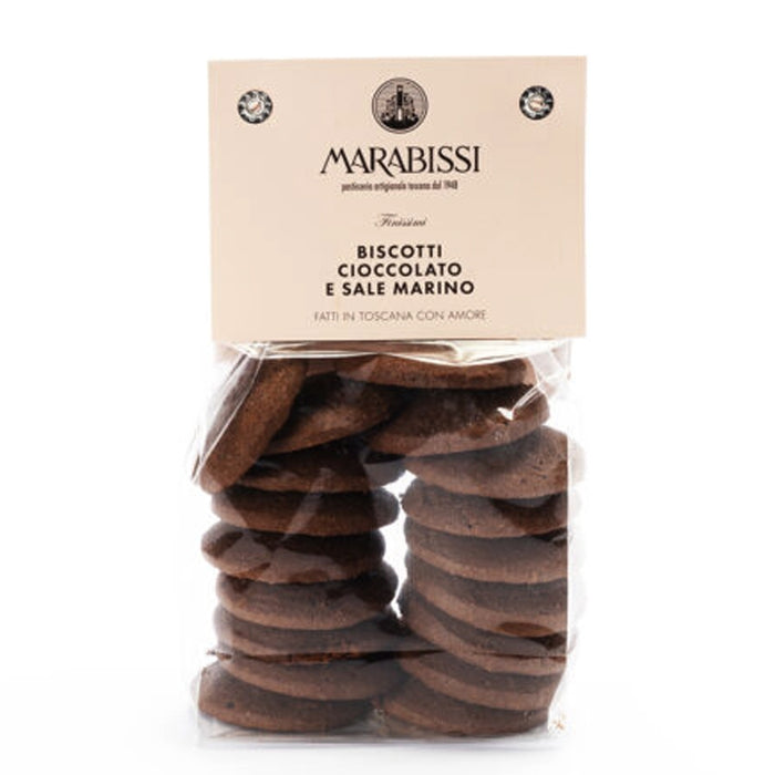 Handmade biscuits with chocolate and salt 200g