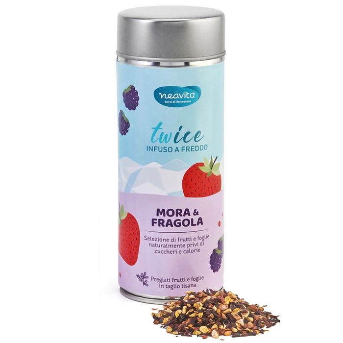 Cold Herbal Tea Twice Blackberry and Strawberry 90g