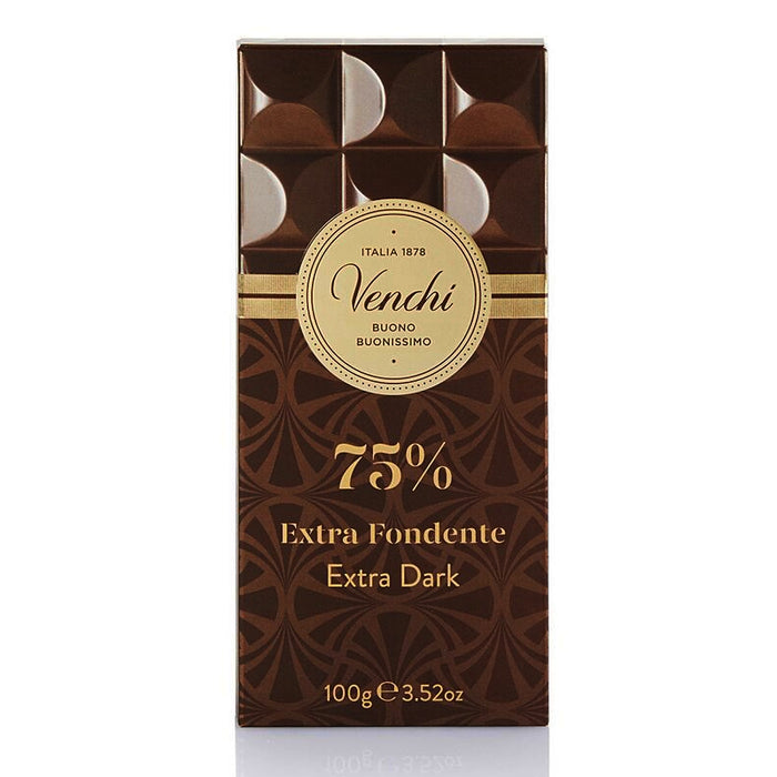 Dark chocolate bar 75% 100g
