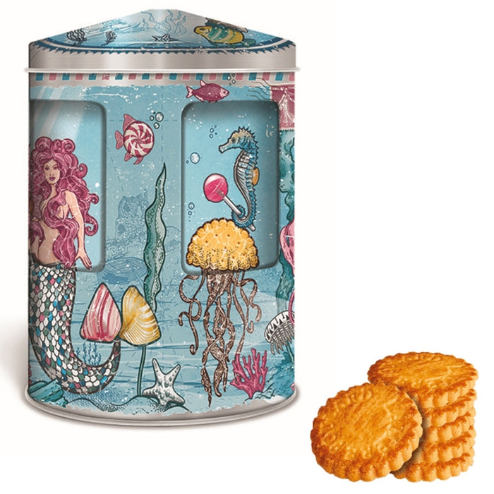 Music box Piggy bank with biscuits 150g