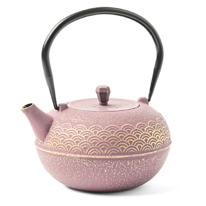 Pink 'Aomori' cast iron teapot