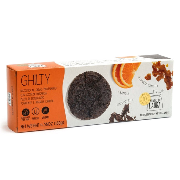 'Ghilty' Chocolate and Orange Cookies 130g