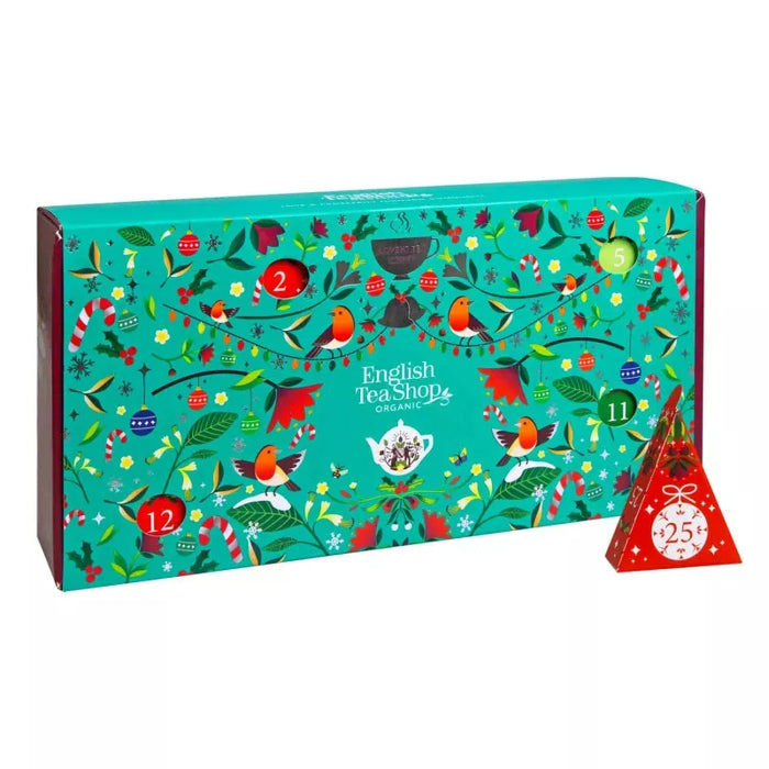 Advent calendar Box with organic tea and herbal teas