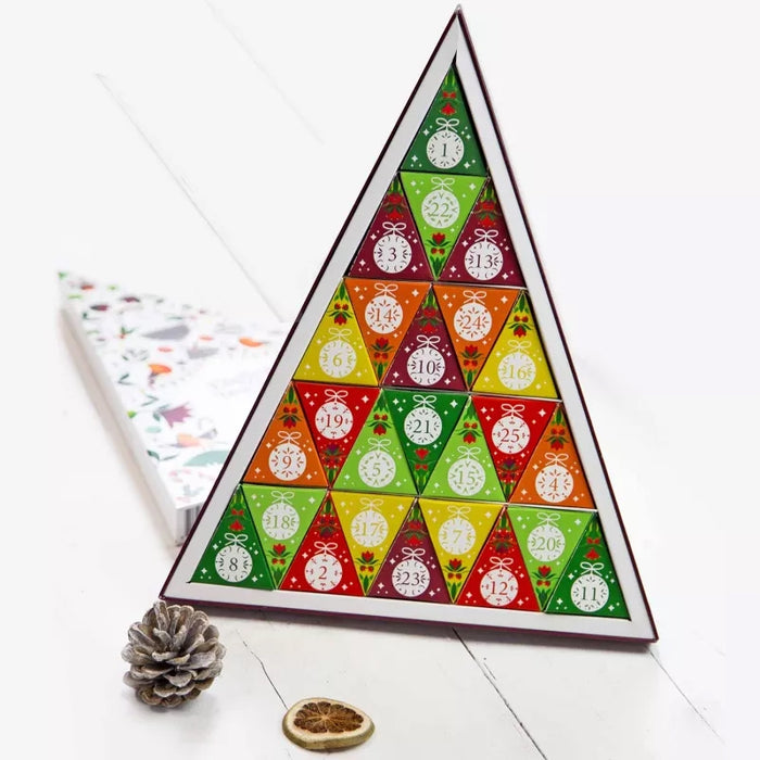 Calendario dell'avvento Piramide con tè e tisane BIO