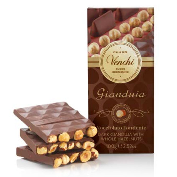 Gianduja dark chocolate bar 100g