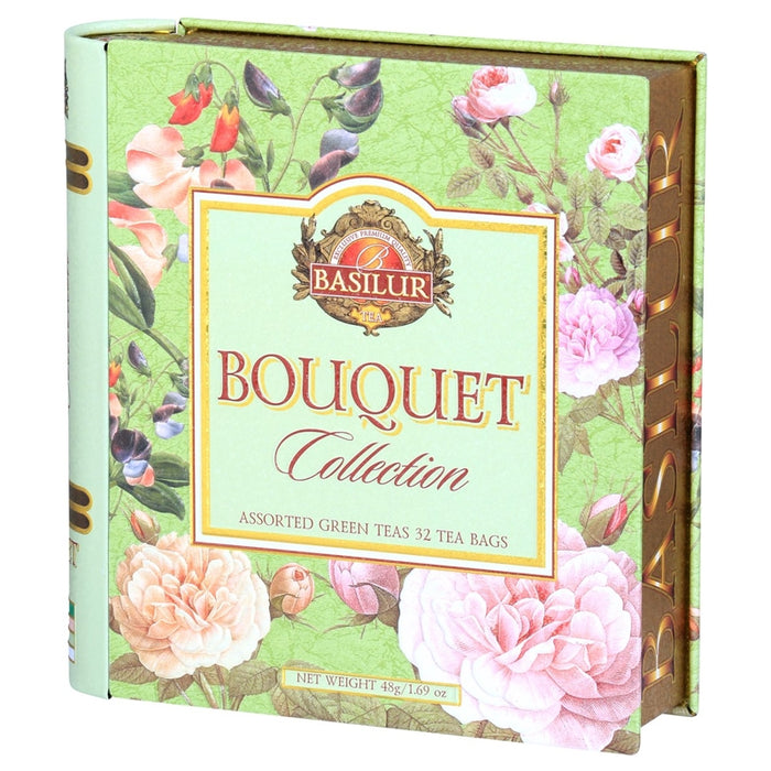 Libro con tè 'Bouquet Collection' 32 filtri