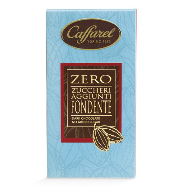 Dark chocolate bar with no added sugar 100g