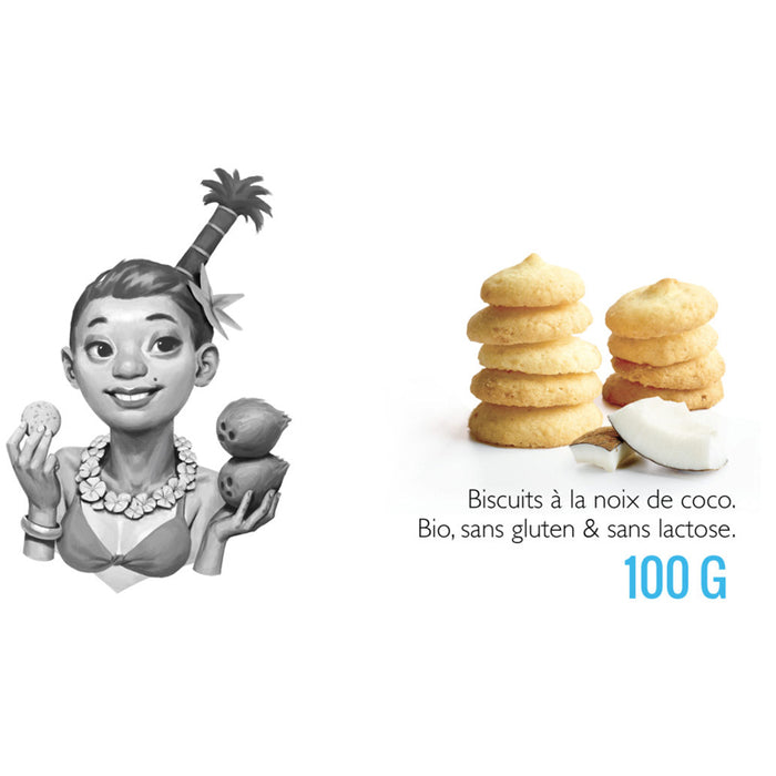 Biscotti al Cocco "Colette" BIO 100g