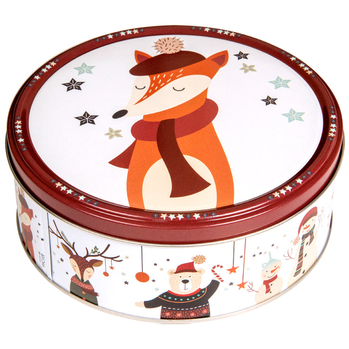 Scatola Christmas Woodland 'Volpe' con biscotti 150g